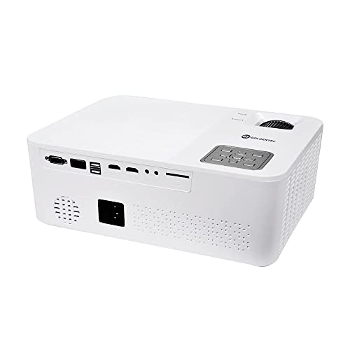 Projetor Multimídia Smart 5500 Lumens Full HD Wi-Fi Bluetooth com HDMI, USB, AV e VGA | GT