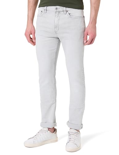 Hugo Boss ASH Slim Fit Jeans, Silver, 29W/30L