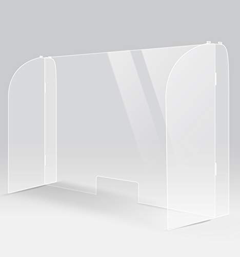 ShieldPix 48x28 Full Side Sneeze Guard