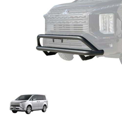 Amazon | GI☆GEAR フロントブルバー スチール製 DELICA デリカ D5 D:5
