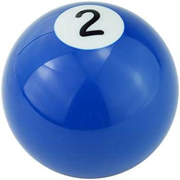 Mavota Pool Ball Billiard Stick Shift Knob Universal Gear Shifter Knobs for Car SUV Bus Truck (Blue 2)