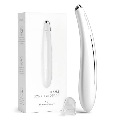 MEDGEARS Electric Eye Massager for Dark Circles, Puffiness, Fine Lines/Wrinkle, Crow's Feet and Bags Under Eyes with Sonic Vibration & Heating