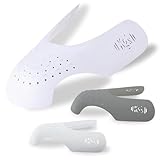 Kg’s Crease Guards – Anti Crease Shoe Protector, Heavy Duty Shield Inserts for Shoe Crease and Safety Protection, Set of 4 Pairs (Large)