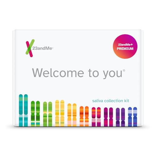 23andMe+ Premium Advanced Ancestry & Health - DNA Test Kit Personal Genetic Insights Plus 1-Year Access to Exclusive Health & Ancestry Reports DNA Kit (Before You Buy See Important Test Info Below)