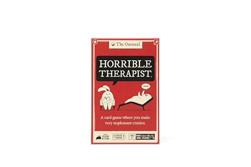 Exploding Kittens Horrible Therapist: Exclusive Edition 3-8 Players, Ages 17+, 15 Minutes to Play, Comic Building Game - Image 2