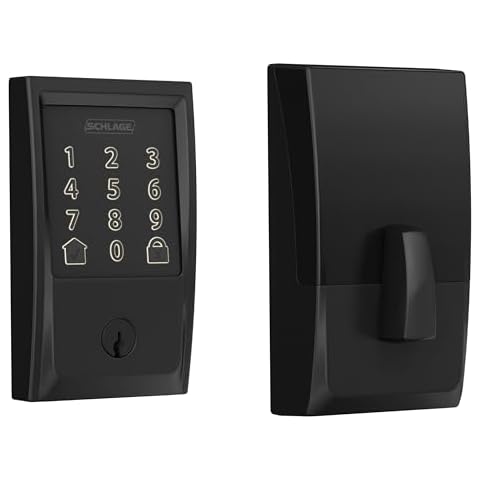 Schlage Encode Smart Wi-Fi Deadbolt in Matte Black Cover