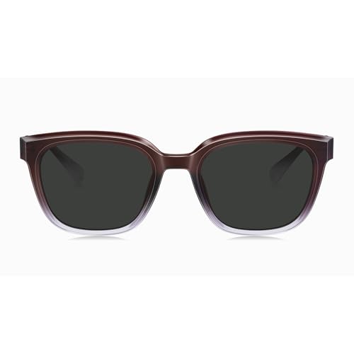 Image of BOLON Unisex Classic Square Polarized UV400 Sunglasses | Exclusive Eyewear Brand of EssilorLuxottica