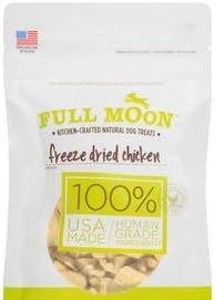 Full Moon Natural Dog Treats Freeze Dried Chicken, 1.25oz. (2 Pack)