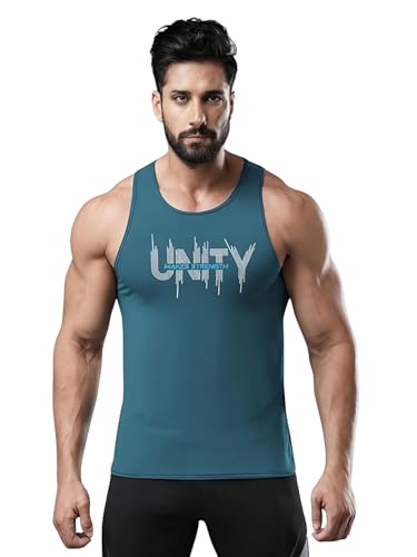 Image of 3Colors Men's Active Sleeveless Polyester Tank Top- Cool and Comfortable Workout wear, Dry fit Gym Vests - Unity