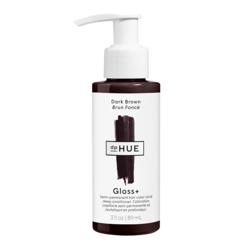 Image of dpHUE Gloss+, Dark Brown - 3 fl oz (Travel Size)