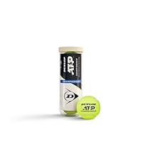 DUNLOP Tennisball ATP Championship - für Sand, Hartplatz und Rasen (3 Bälle)