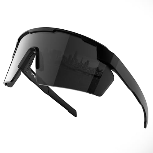 Image of WISTON XL Z87 Sunglasses for Big Wide Heads Men Women,TR90 Ultralight UV400 Protection Sun Glasses Z8224