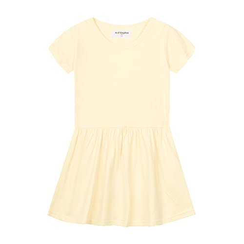 Robe en coton respirant manches courtes pour fillettes : le confort frais Mud Kingdom