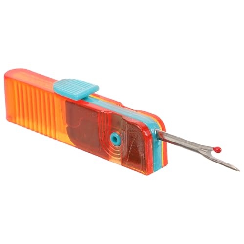 ABOOFAN Outil de Retrait de Couture Portable Orange en Plastique et Acier Inoxydable, Résistant à L'usure et Facile à Localiser pour Travaux de Couture Précis