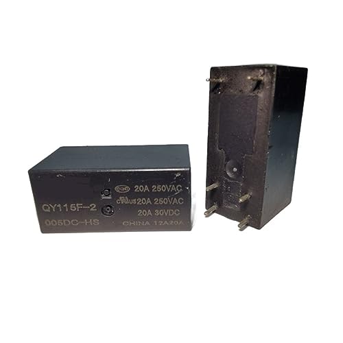 Relais QY11F-2 005DC-HS 6 broches pour contrôle de puissance CC de précision