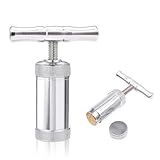 SoeUyd Pollenpresse T-Griff, Werkzeug Pollen T Presse, Weed Presse, zum Formen und Pressen von Handgefertigtem Räucherpulver und Medizinischem Pulver zu Räucherkuchen und Medizinischen Kuchen