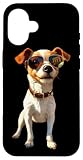 jack russell terrier occhiali da sole amante jack russells custodia per iphone 16