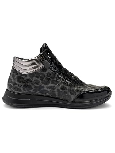 Chaussures ARA Master 1224808-83 pour pieds larges confort Noir Acier 40 EU Weit