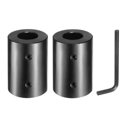 Accouplement d'arbre de 2,5 cm coupleur moteur pas à pas imprimante 3D acier x2