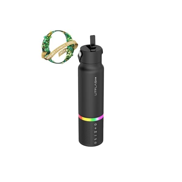 Smart Water Bottle, Ultra Premium Bluetooth Speaker, Portable Charging, 20oz Stainless Steel. Oprah’s Favorite Things 2024 - Image 5