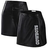 WEAR by Erin Andrews Women's x Gracie Hunt Black Dallas Cowboys Wrap Skirt