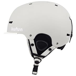 スキー・スノーボード用ヘルメット 白黒 WED'ZE(ウェッゼ) スキー ヘルメット 大人用