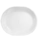 Corelle Livingware 12-1/4-inch Serving Platter, Winter Frost White-3-pack