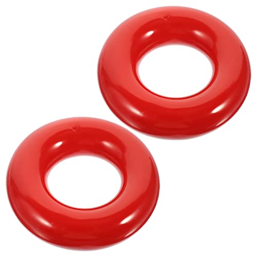KICHOUSE Golf Training Aid: Iron Weighted Ring Golfing Weighted Practice Tool Enhance Swing Balance