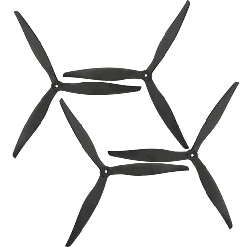 Gemfan Cinelifter 1410 14-Inch 3-Blade Glass Fiber Nylon Props, 2CW + 2CCW