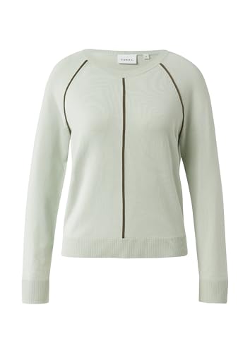 Pull-over femme Comma chic en maille fine col rond classique - 3