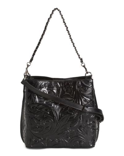 Sac seau Ledra Patricia Nash en cuir ciselé artisanat de luxe vintage
