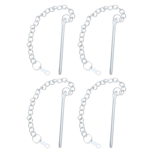 Cadena de metal para sombrilla ifundom de 4 piezas resistente para exterior