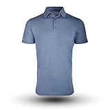 Fresh Clean Threads Mens Light Blue Polo Shirts - Pre Shrunk Soft Fitted Premium Classic Shirt - Men's Polos Cotton Poly T-Shirt Blend - 3XL