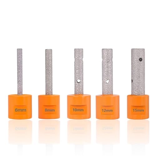 M14 Thread Diamond Finger Bits Enlarge Grinding Holes Dia 6/10/12/15/20/25/30mm Tile Stone Countertop Diamond Bits 1Pcs(50x10x75x25)
