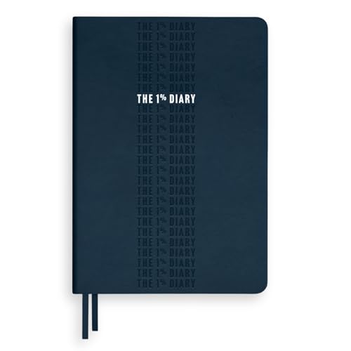 One Percent Diary by Steven Bartlett Featured On The Diary of a CEO Podcast Guided Self Improvement and Reflection Journal for Men and Women 90-Day Motivational Daily Journal