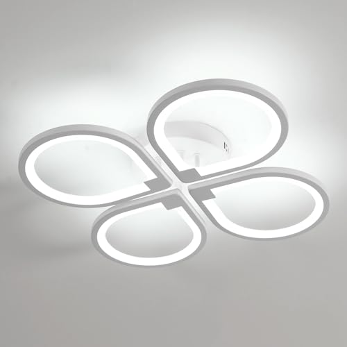 Plafonnier LED 57cm Comely 40W pour illuminer votre bureau et salon
