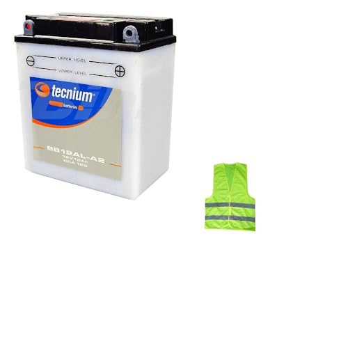 Batteria Unibat CB12AL-A2 - Compatibile Con Yuasa YB12AL-A2 Per Moto BMW F650, Scarabeo, Rotax - Foto 3