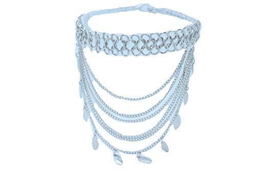 Women Boot Bracelet Western Fashion Jewelry Silver Metal Chain Bling Shoe Anklet Leaf Charms #TOP1