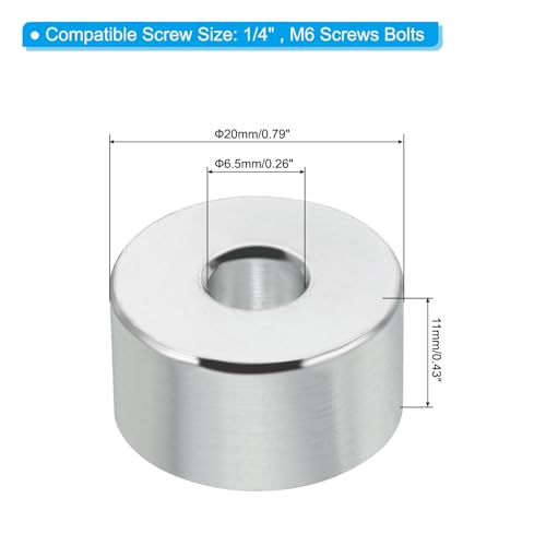 PATIKIL M6 Aluminum Spacers - Image 2