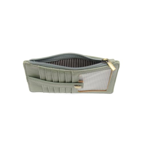 Image of Joy Susan Women's Fashion Purse New Penny Mini Travel Wallet Hand Bag - Dusty Sage