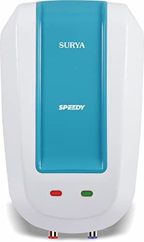Surya Speedy Instant Water Heater 5 Ltr | Elegant u0026 Sleek Design |Rust u0026  Shock-