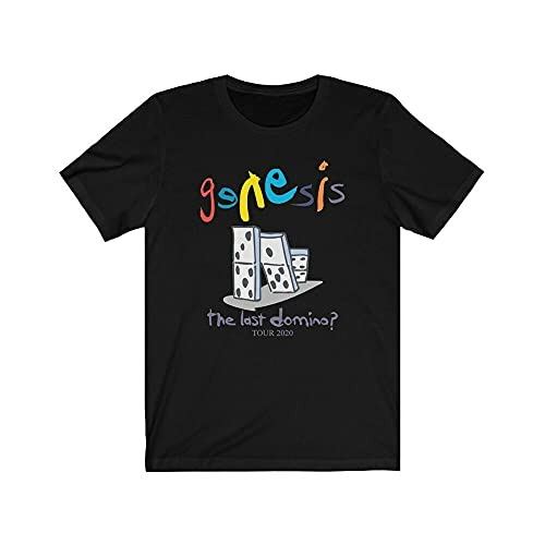Genesis Peter Band Gabriel T-Shirt Genesis Rock Band The Last Domino Tour 2020 Tee - Les Beatles, Paul McCartney, John Lennon, RIngo Starr, George Harrison Genesis Peter Band Gabriel T-Shirt Genesis Rock Band The Last Domino Tour 2020 Tee