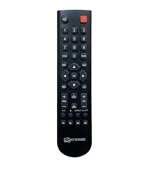 Image of Compatible for Micromax LED /LCD TV Remote Controller Model :- MMX05 (Please Match The Image with Your Existing Remote Before Placing The Order)