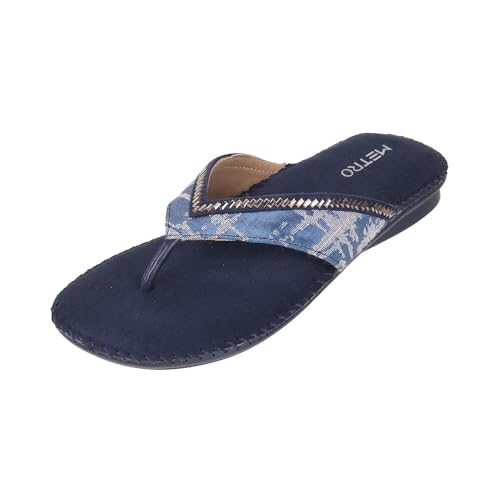 Image of Metro Women's Suede Faux Leather Comfort Slip-on Fashion Sandals