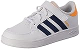 Lengüeta de malla Adidas BREAKNET EL C, Zapatillas de Tenis, FTWBLA/AZUOSC/NARFLA, 30 EU