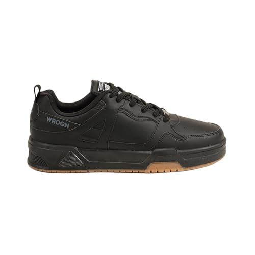 Image of WROGN Men's Black Casual Sneakers