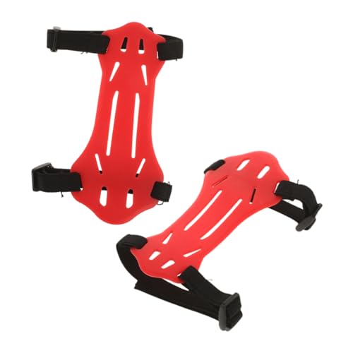 UPKOCH 2 Pack Kids Archery Arm Guards for Archery Adjustable Arm Sleeves Soft Flexible for Field Competition