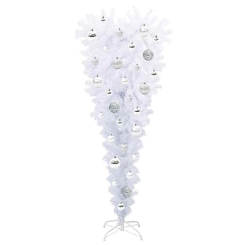 Árbol de Navidad artificial de 120 cm con 150 luces LED y base de acero 5