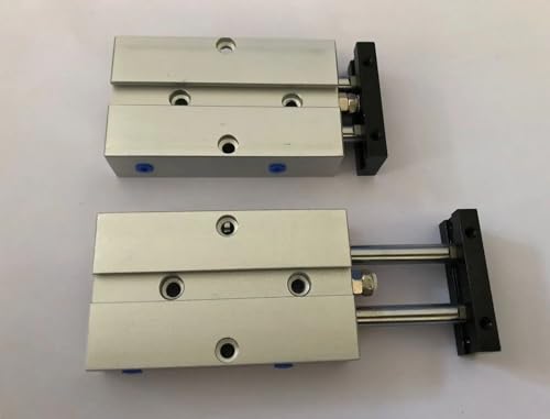 Vérin pneumatique TN10x25 double tige alésage 25 mm course 25mm