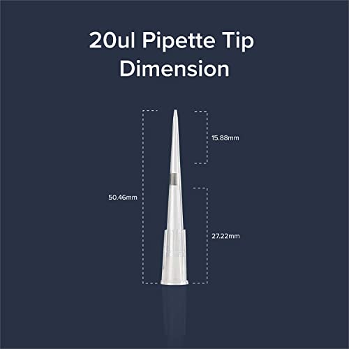 Marathon Ls 20 Μl Pipette Tips, Pack Of 20 Racks (1920 Tips), Universal Sterile Pipette Filter Tips 20 Μl, Rnase/Dnase-Free, Non-Pyrogenic, Low-Retention, Disposable, 96 Tips Per Rack #TOP3